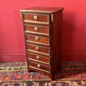 Master-crafted Chest Of Drawers, Louis XVI Period
