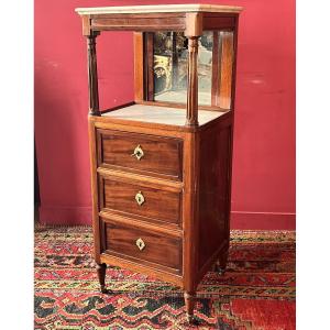 Mahogany Barber's Chest, Louis XVI Period