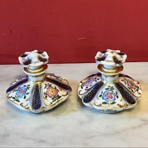 Paire de flacons, époque Restauration