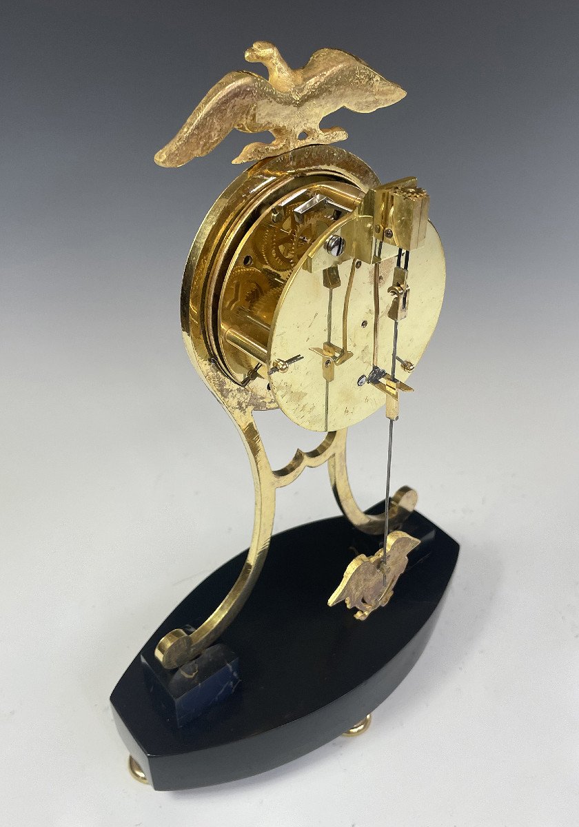 Pendule époque Empire "aigle"-photo-3