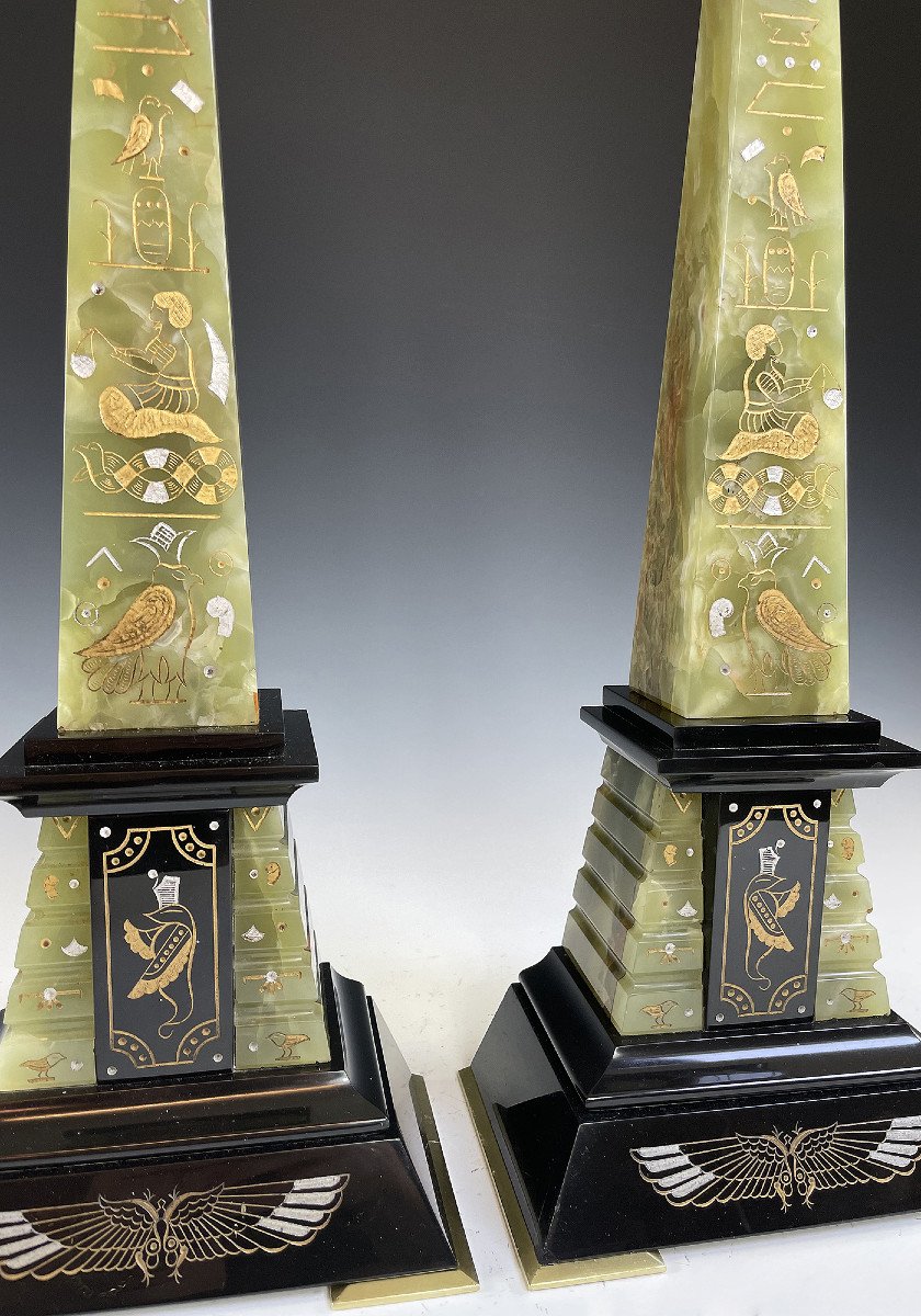 Obélisques "retour d'Egypte" Début XXème-photo-2