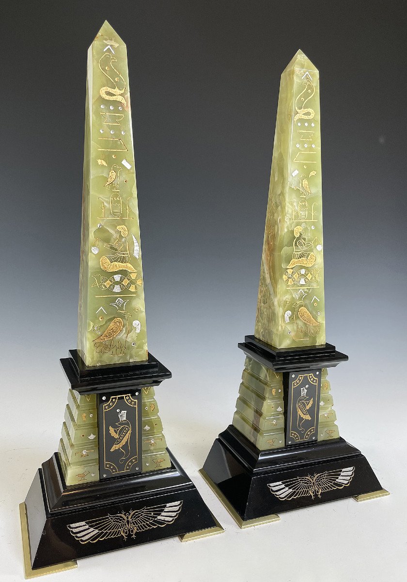 Obélisques "retour d'Egypte" Début XXème-photo-3