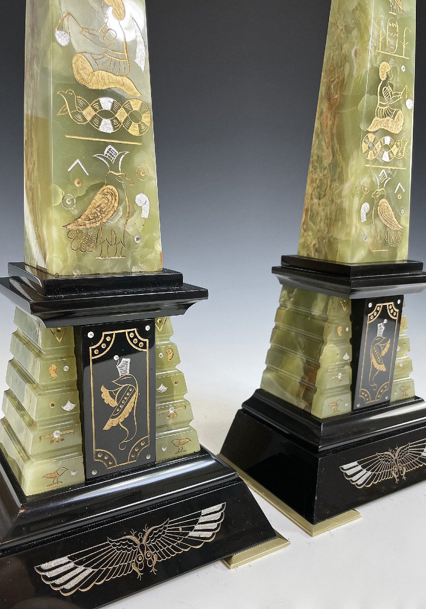 Obélisques "retour d'Egypte" Début XXème-photo-1