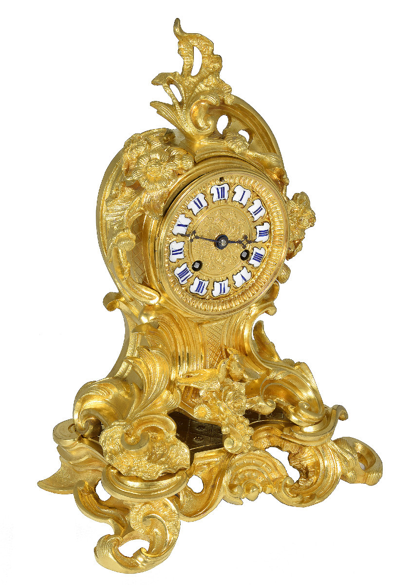 Clock Bronzier: Deniere Watchmaker: Cailleaux