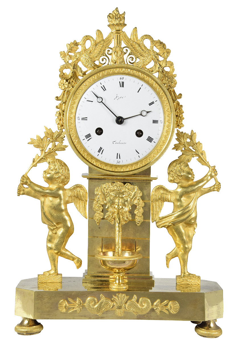 Clock "water Fountain" Era Empire Izac