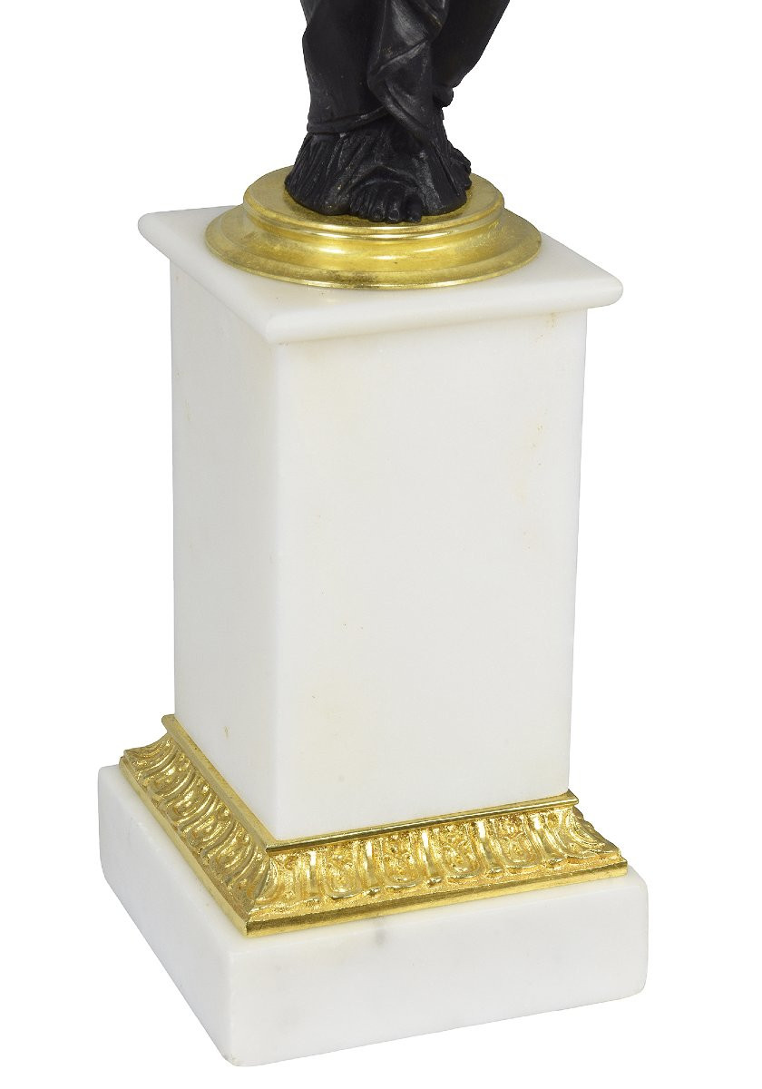 Candlesticks Vestal Napoléon III-photo-3