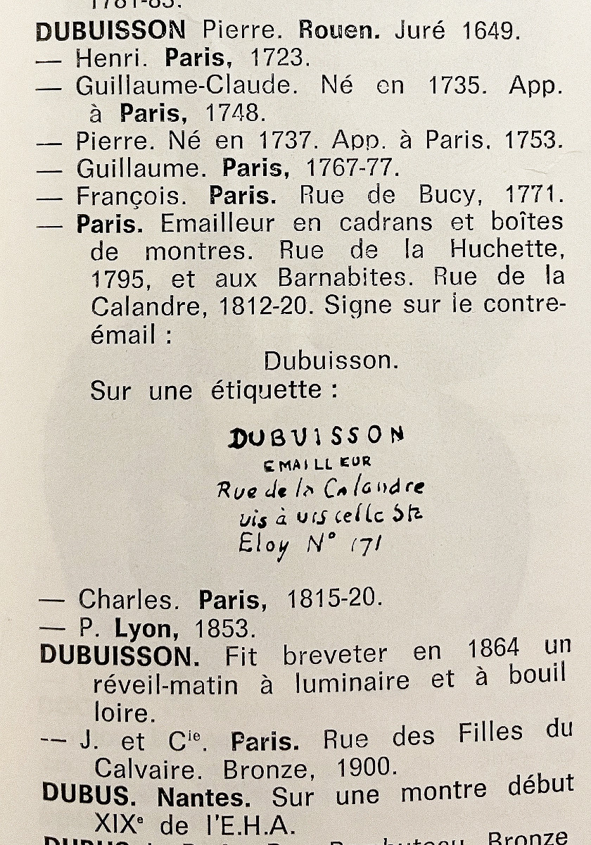 Clock Portico Marble Enameller Dubuisson-photo-7