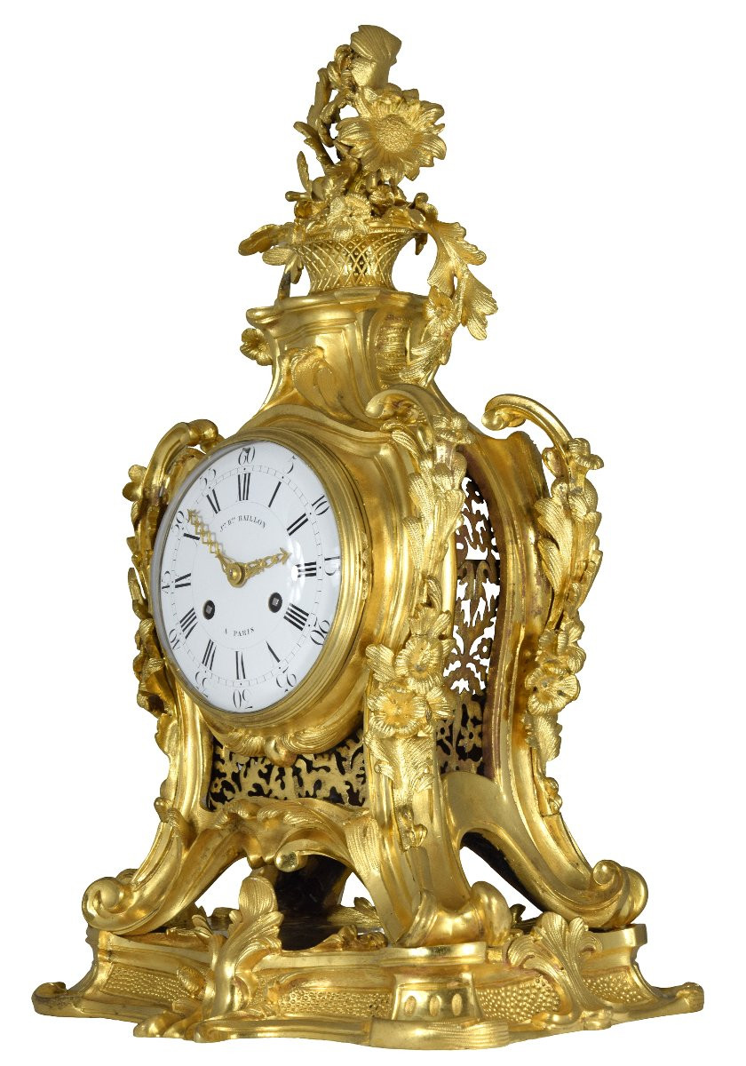 Clock XVIIIème 1790 Watchmaker : Jean-baptiste Baillon III-photo-4