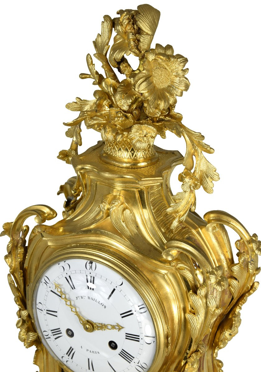 Clock XVIIIème 1790 Watchmaker : Jean-baptiste Baillon III-photo-4
