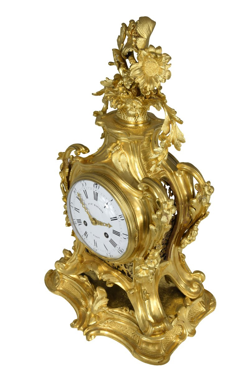 Clock XVIIIème 1790 Watchmaker : Jean-baptiste Baillon III-photo-5