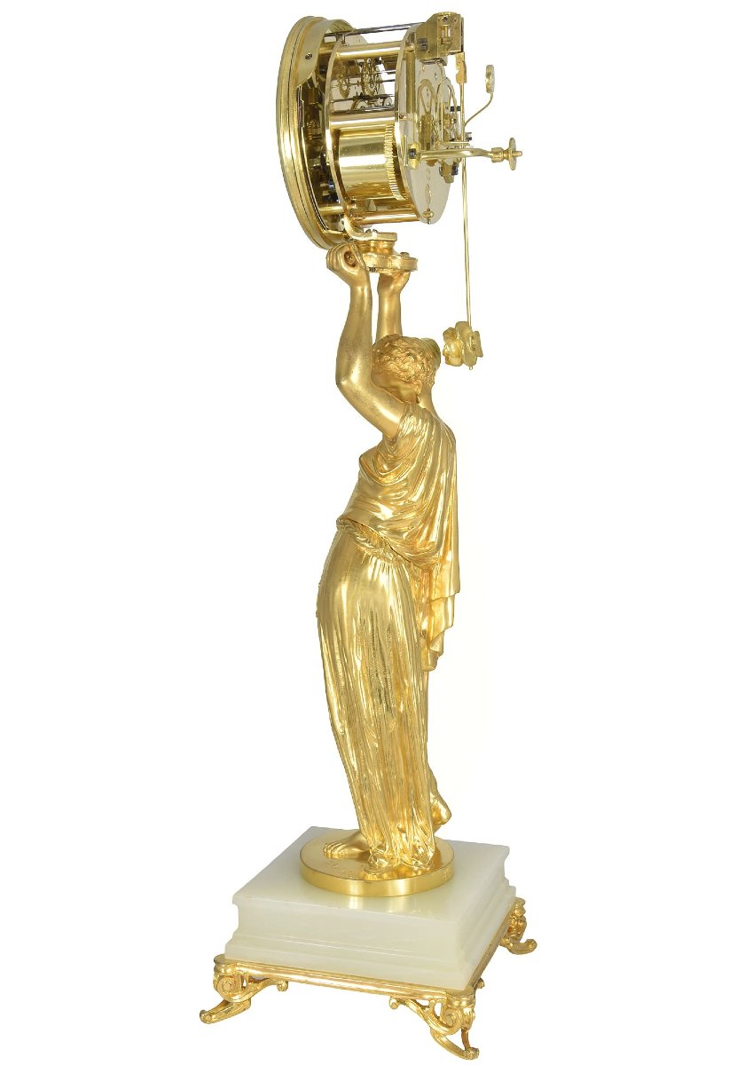 Pendule Sculpteur : Salmson / Horloger : Farret-photo-2