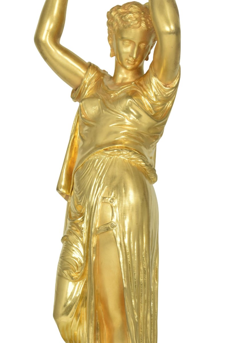 Pendule Sculpteur : Salmson / Horloger : Farret-photo-4