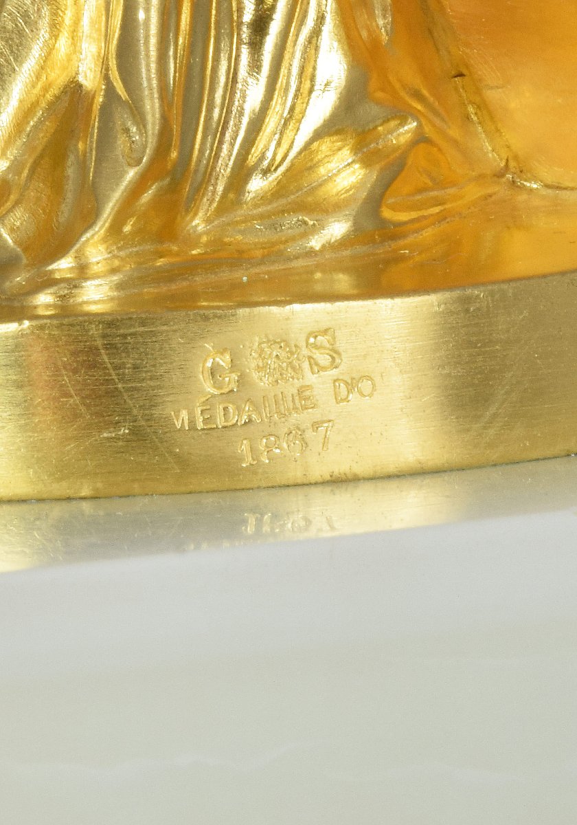 Pendule Sculpteur : Salmson / Horloger : Farret-photo-4