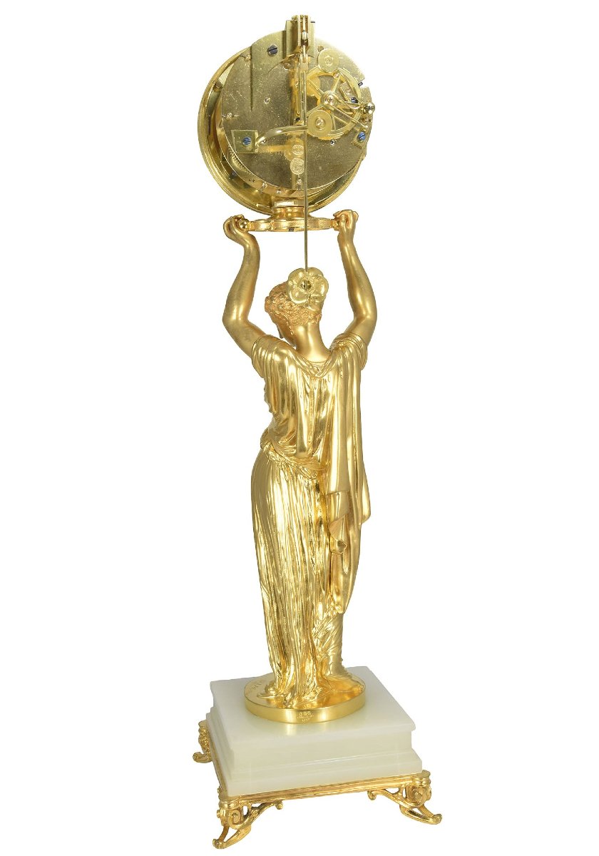 Pendule Sculpteur : Salmson / Horloger : Farret-photo-5