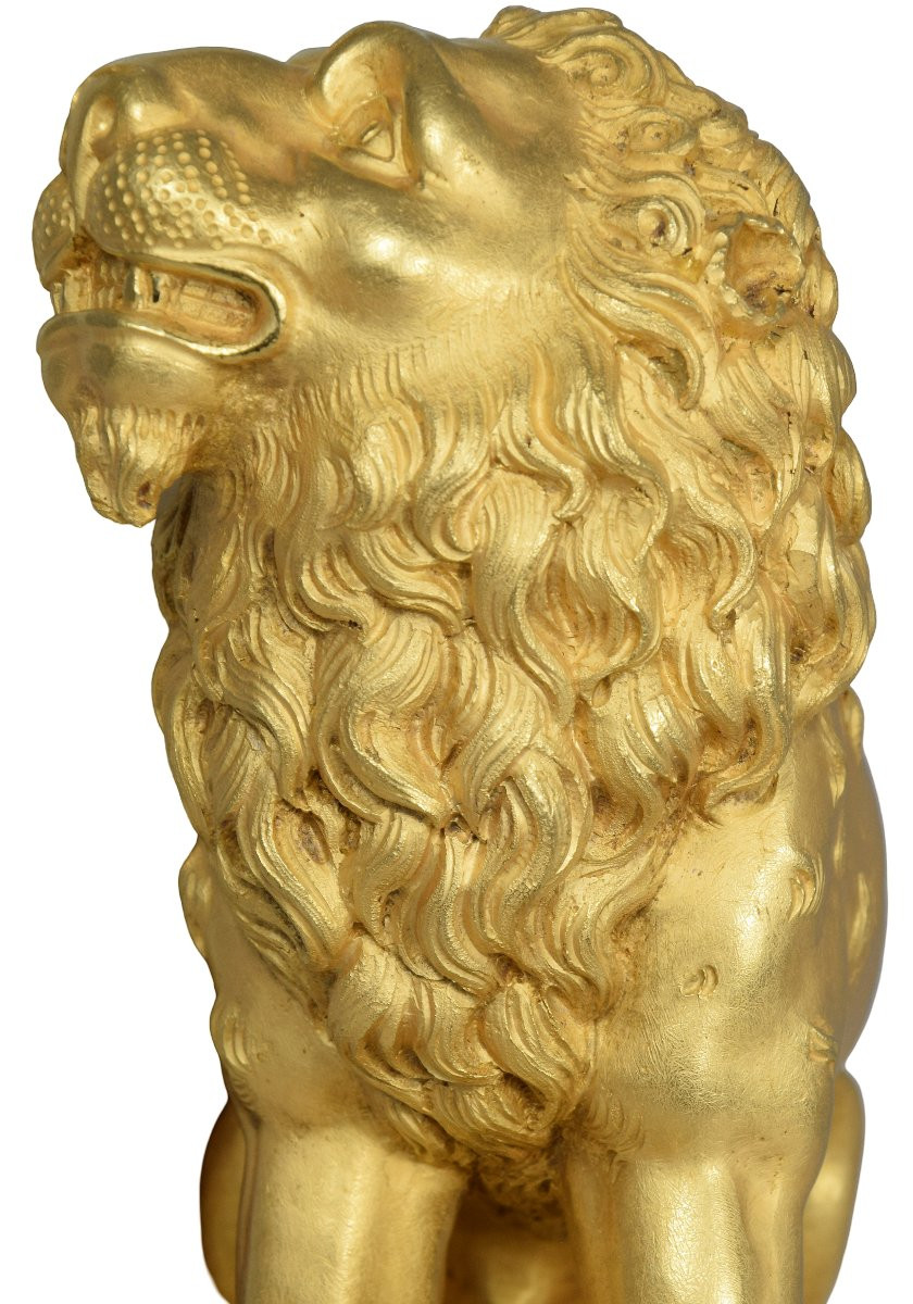 Pendule "Orphée charmant les bêtes sauvages" mythologique-photo-4