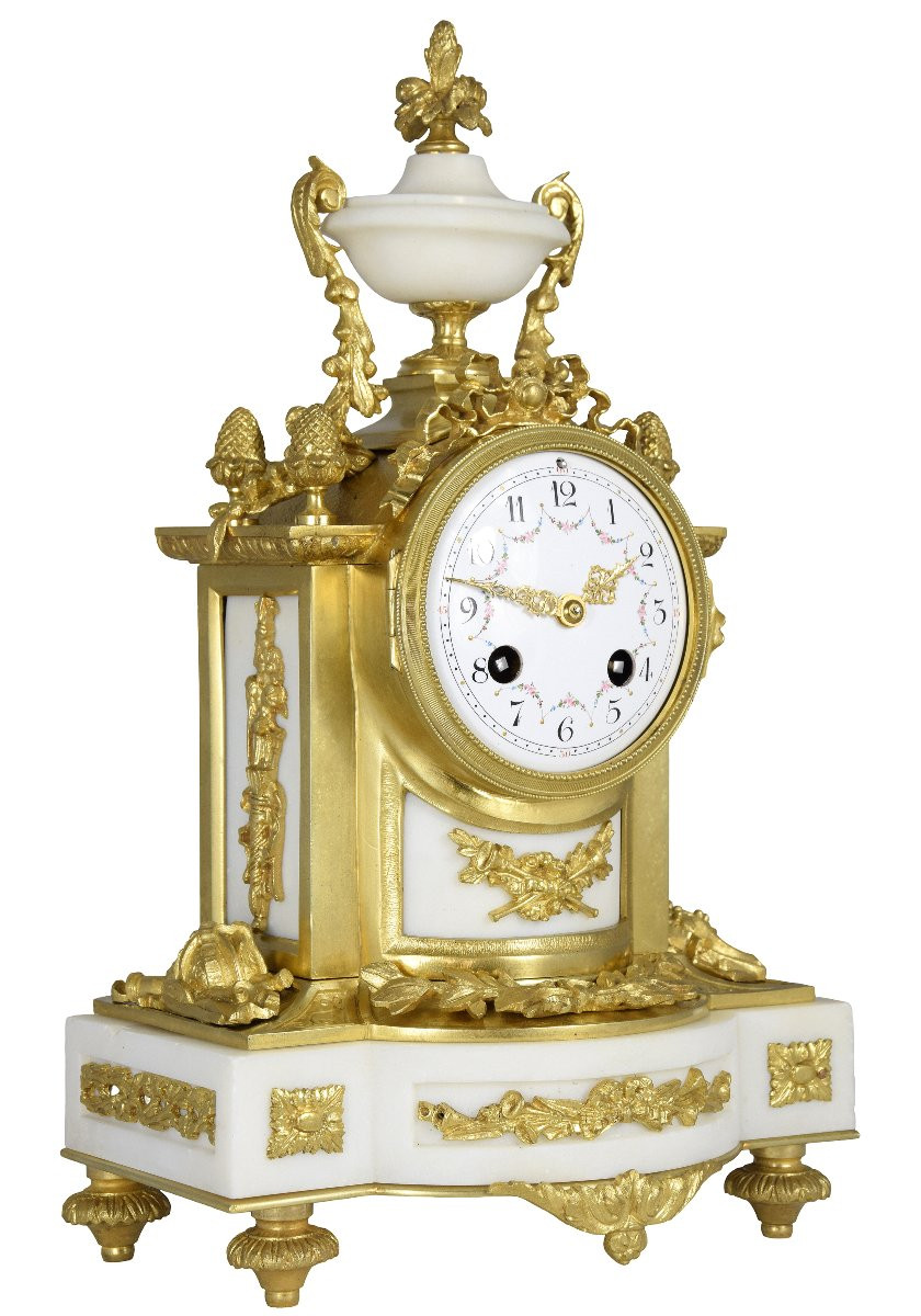 Pendule style Louis XVI époque Napoléon III-photo-2