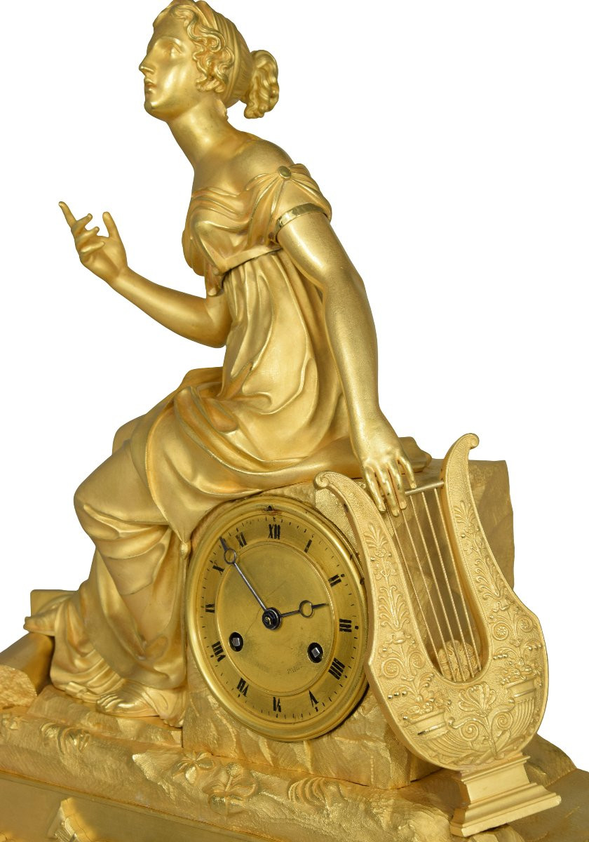 Grande Pendule "Corinne au cap Misène" 1840-photo-3