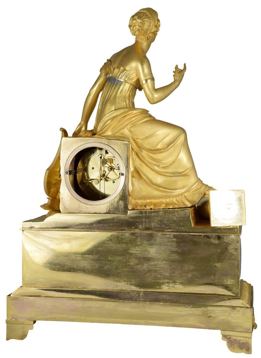 Grande Pendule "Corinne au cap Misène" 1840-photo-6