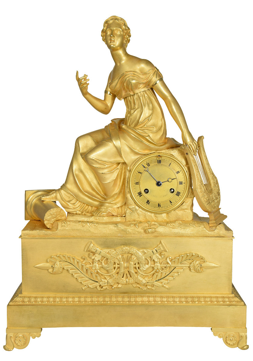 Grande Pendule "Corinne au cap Misène" 1840