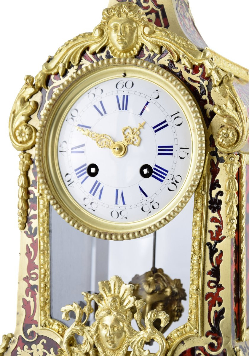 Cartel Régence In Tortoiseshell Marti 1870-photo-2