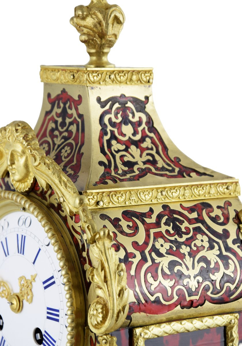 Cartel Régence In Tortoiseshell Marti 1870-photo-3