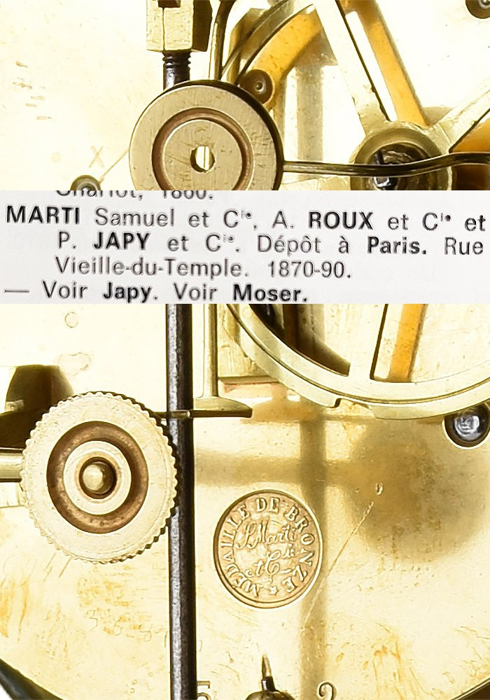 Cartel Régence In Tortoiseshell Marti 1870-photo-4