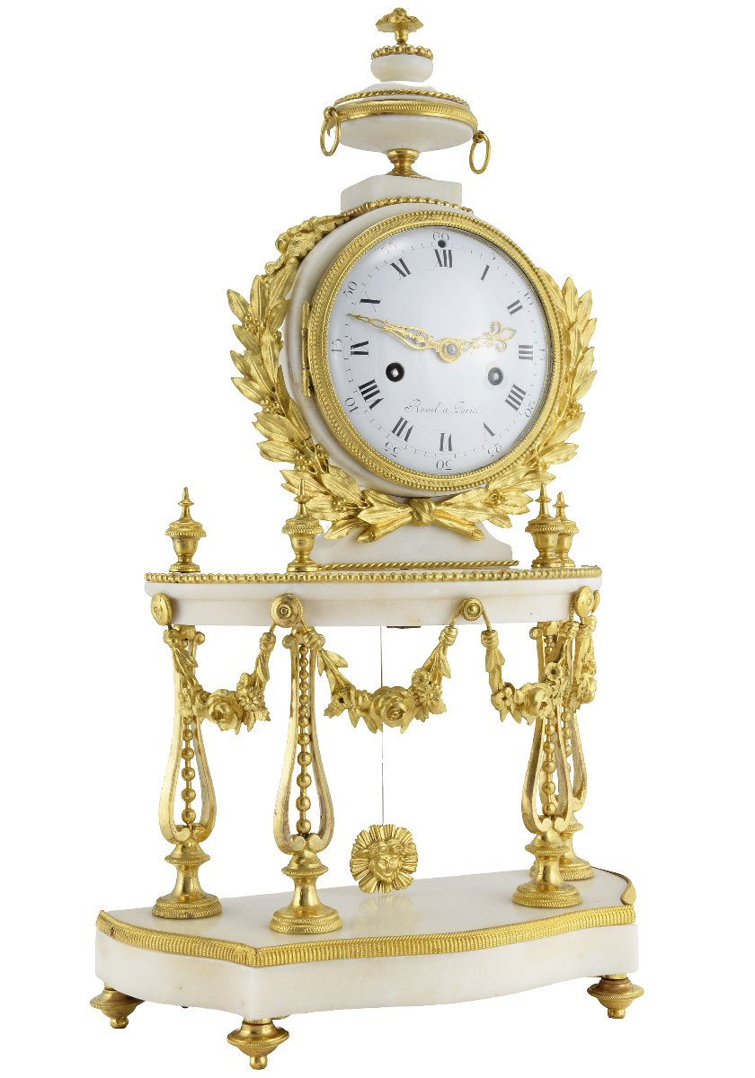 Pendule Horloger REVEL Epoque Louis XVI 1780 XVIIIème-photo-4