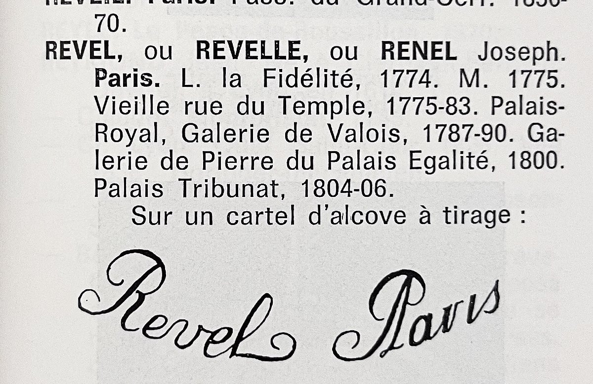 Pendule Horloger REVEL Epoque Louis XVI 1780 XVIIIème-photo-5