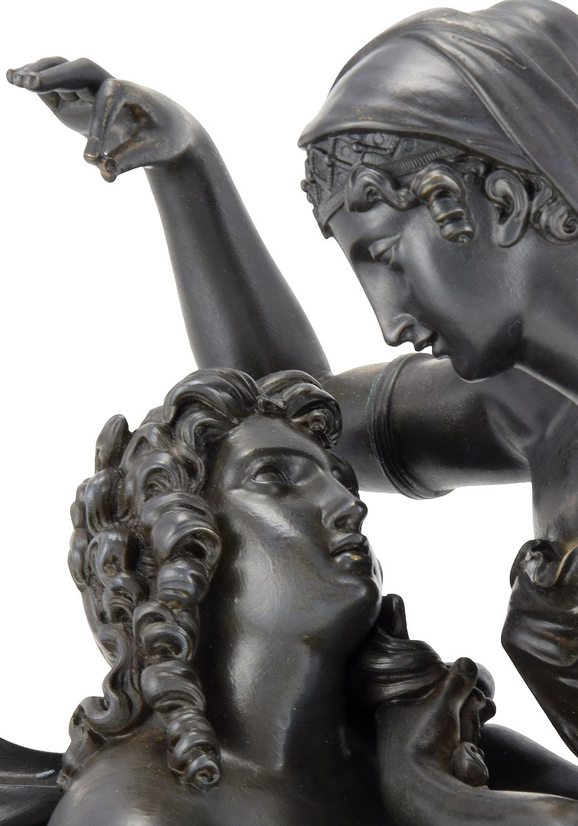 Clock Mythologique "leander, The Fragrant Hero"-photo-1