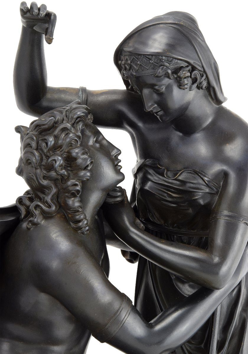 Clock Mythologique "leander, The Fragrant Hero"-photo-4