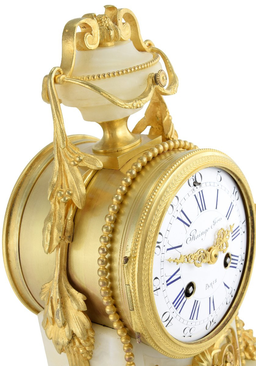 Pendule corne d'abondance Horloger: Raingo-photo-3