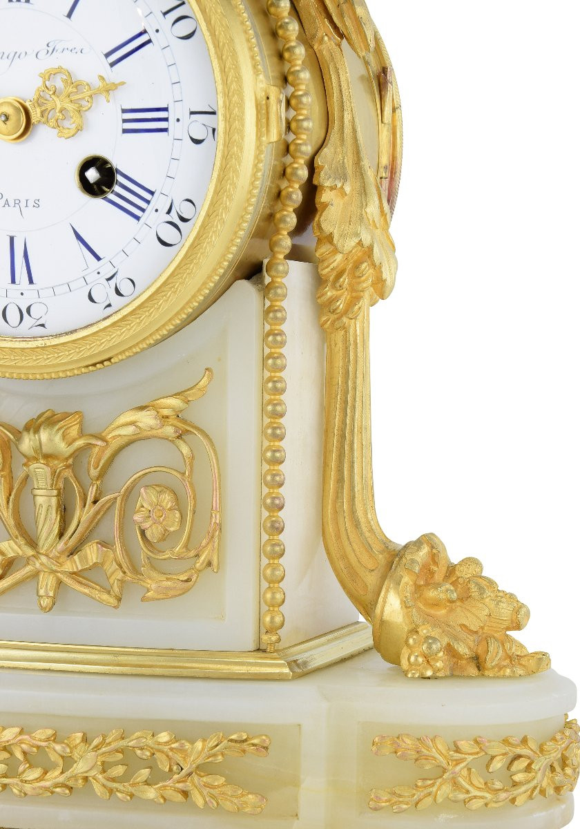 Pendule corne d'abondance Horloger: Raingo-photo-1