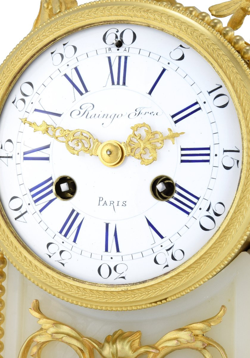 Pendule corne d'abondance Horloger: Raingo-photo-2