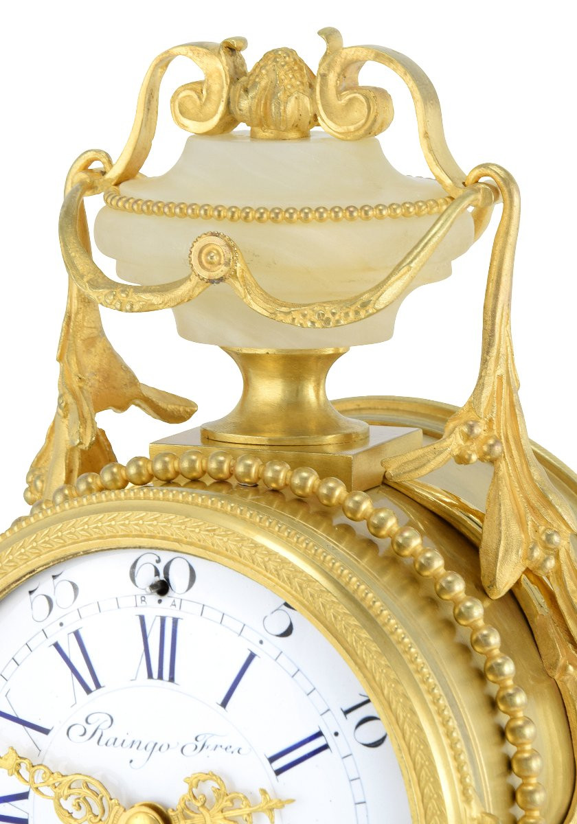 Pendule corne d'abondance Horloger: Raingo-photo-4