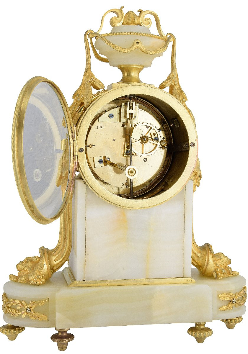 Pendule corne d'abondance Horloger: Raingo-photo-5