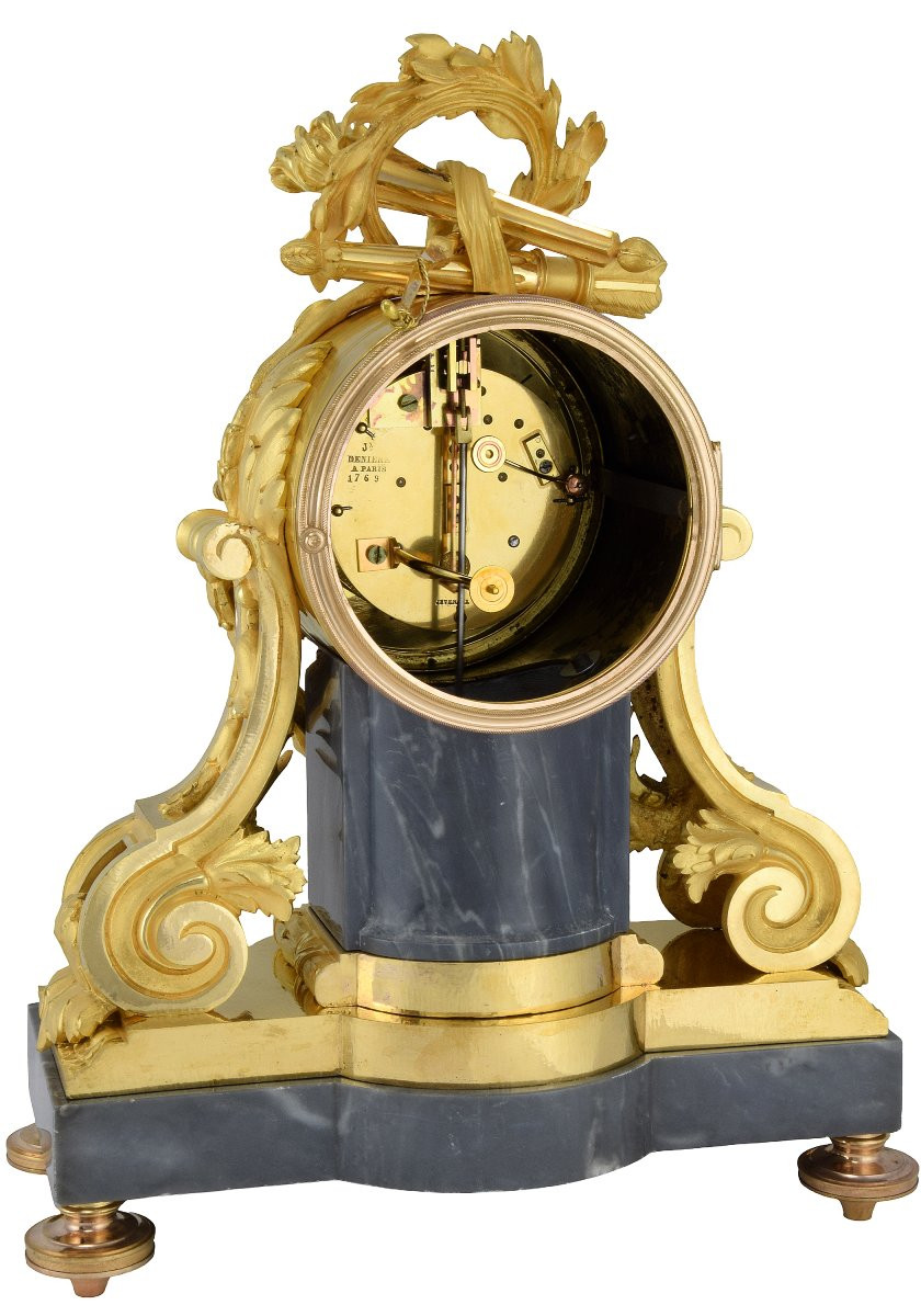 Pendule Bronzier : Denière Horloger: Japy Frères-photo-5