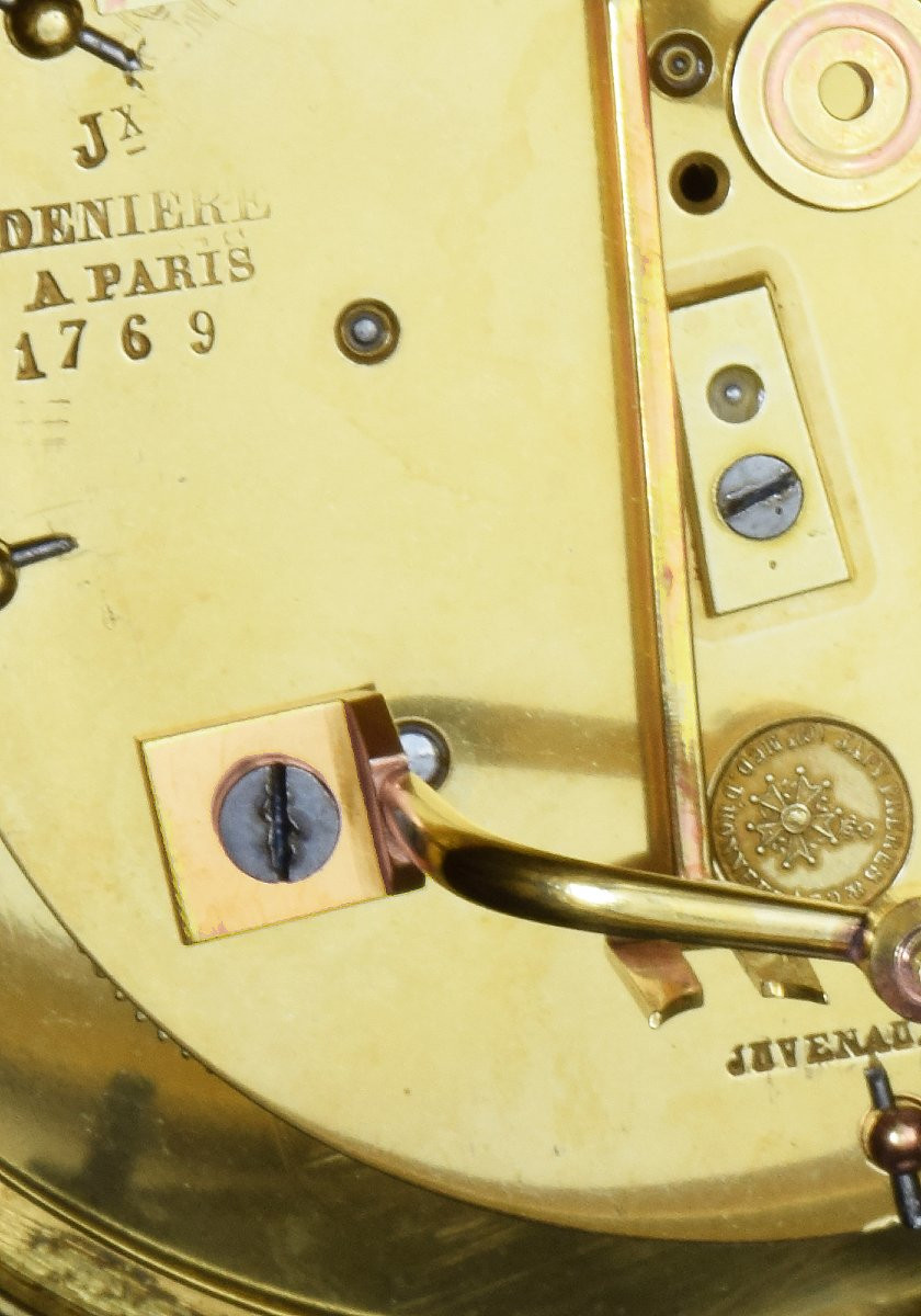 Pendule Bronzier : Denière Horloger: Japy Frères-photo-8
