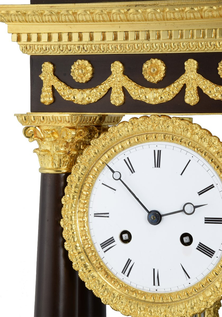 Pendule portique Horloger : PONS 1827-photo-3