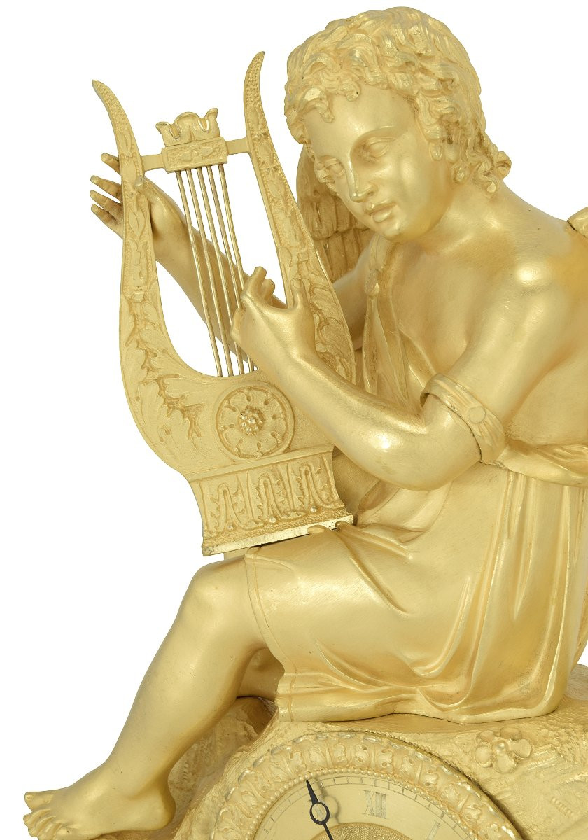 Clock Allegorical To The Musical Putto Representing Love-photo-4