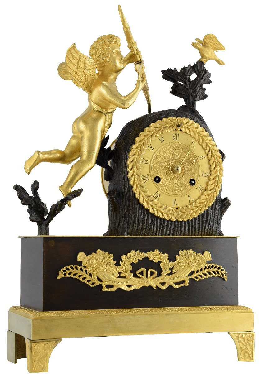 Clock "love Aimed At The Bird"-photo-2