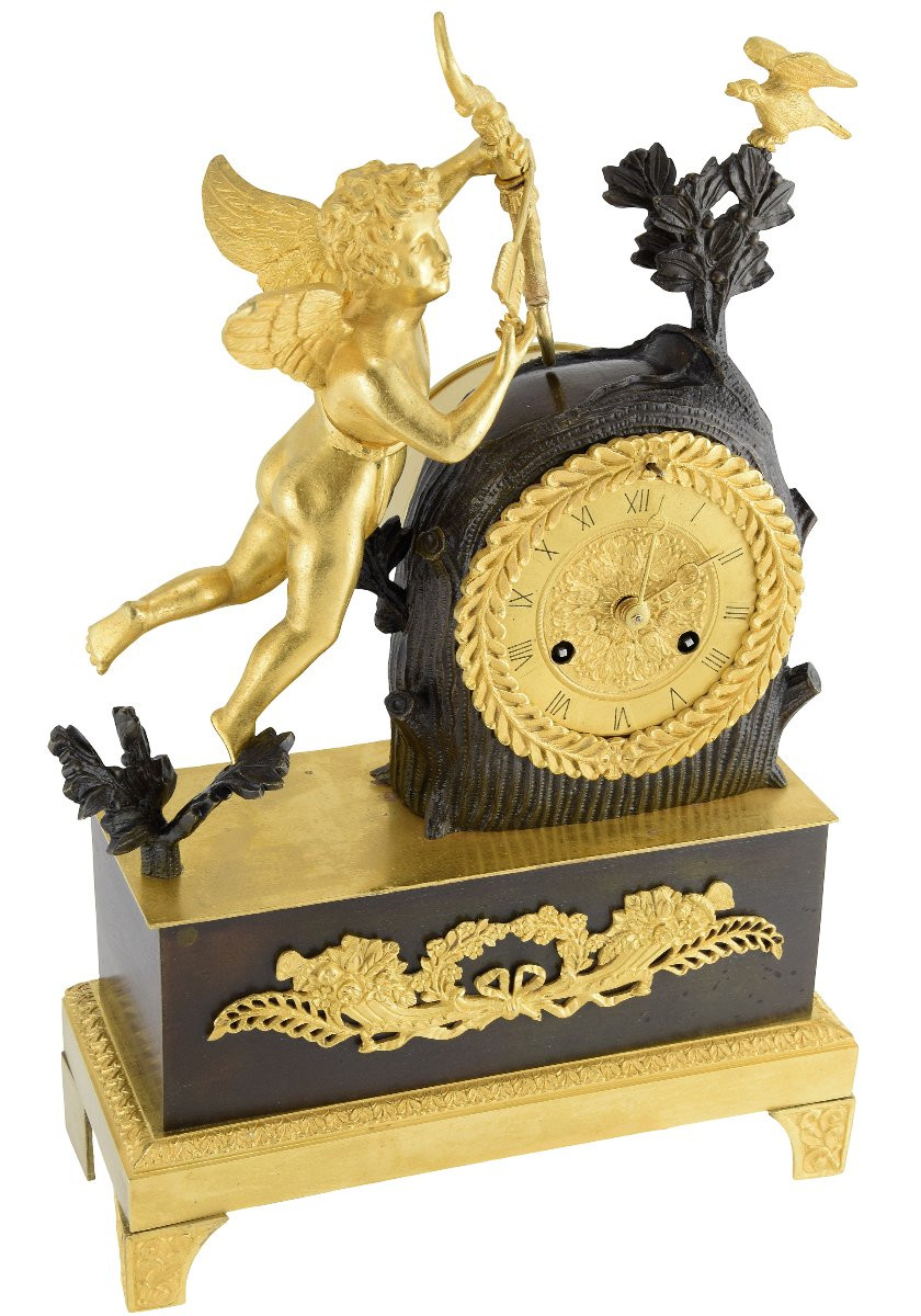 Clock "love Aimed At The Bird"-photo-3