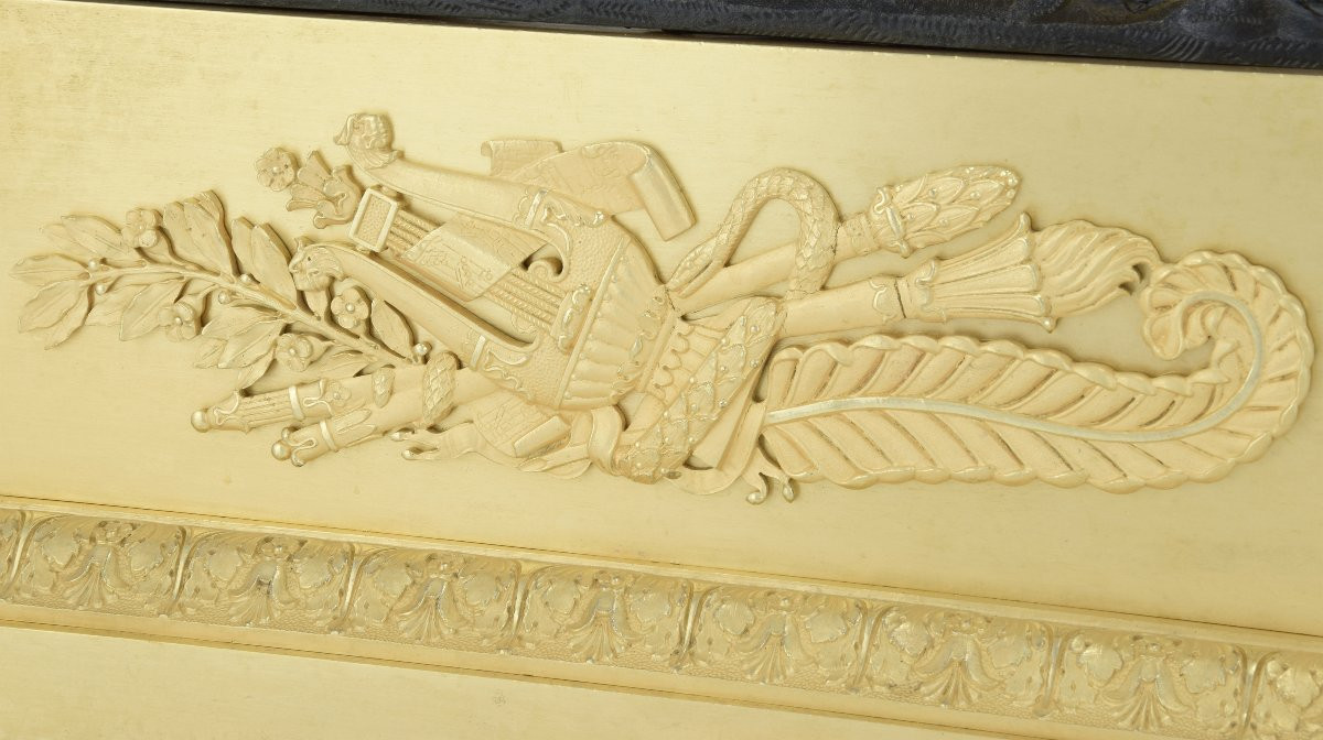 Clock Mythologique "apollo And The Serpent" Watchmaker: Pons-photo-2