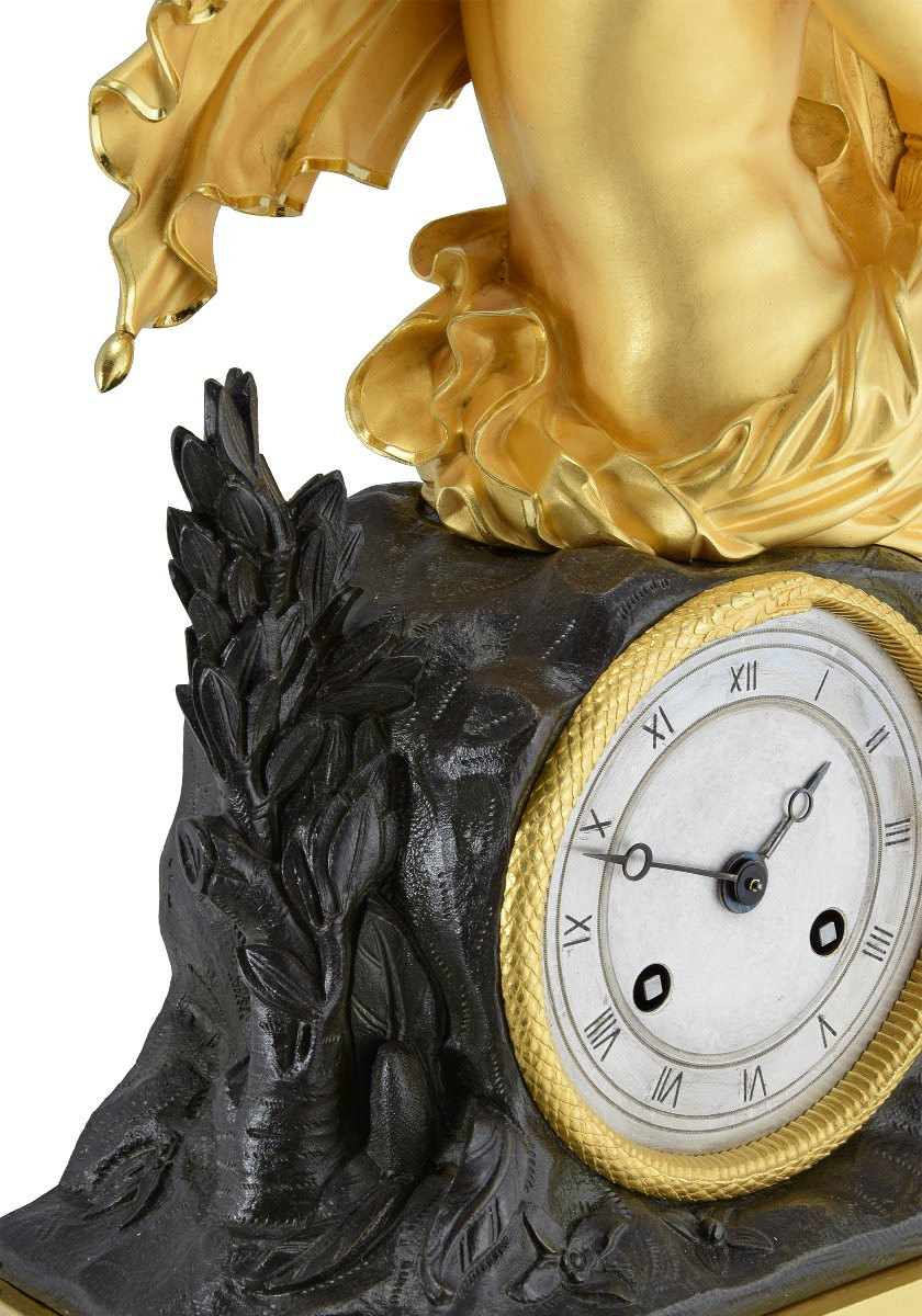 Clock Mythologique "apollo And The Serpent" Watchmaker: Pons-photo-5
