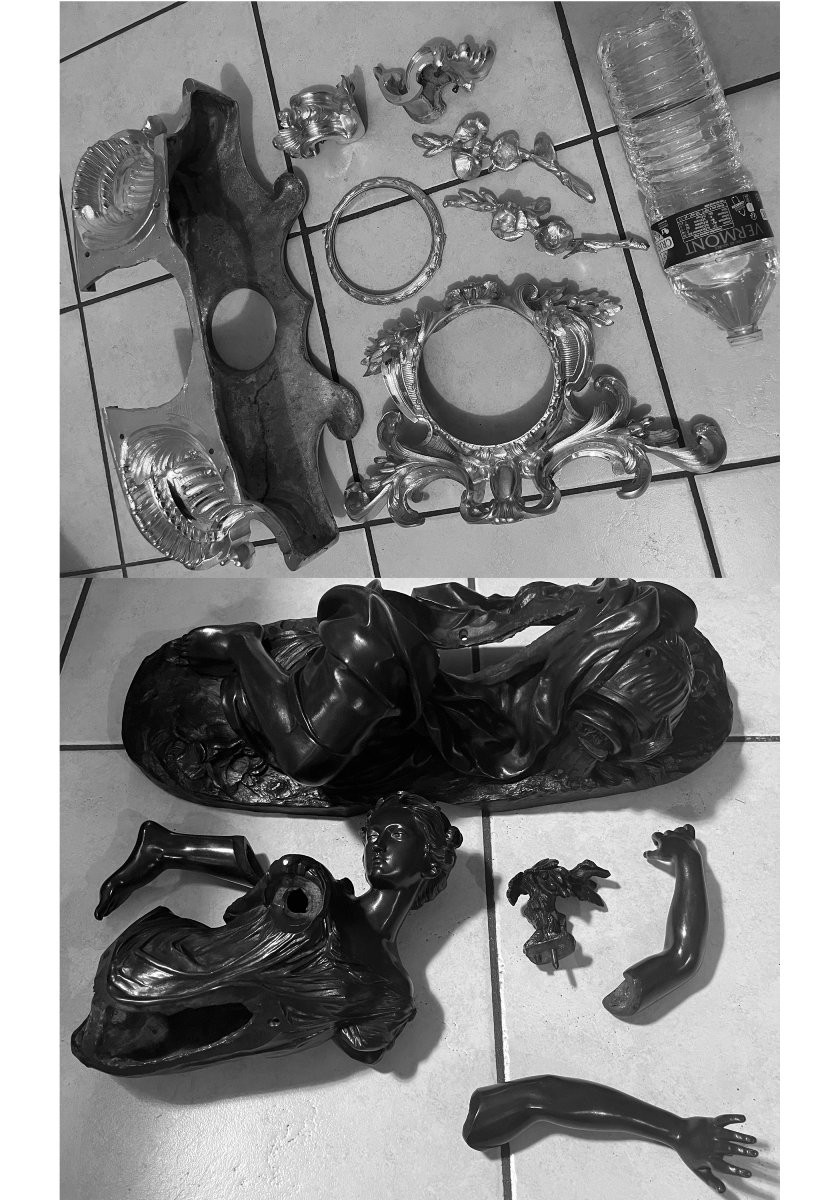 Pendule Naïde Bronzier : MARCHAND / Horloger : DEWINT-photo-8