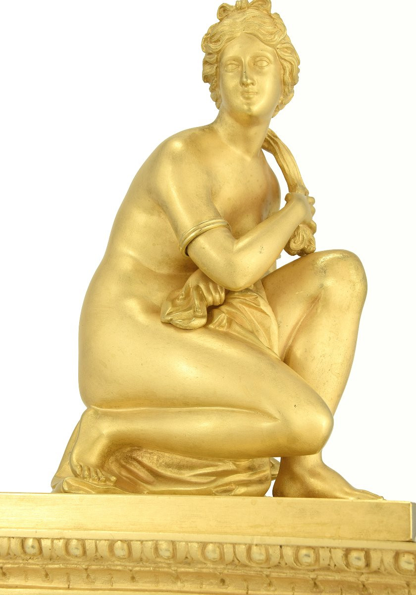 Pendule Vénus Bronzier : RICHOND / Horloger : PONS 1840-photo-2