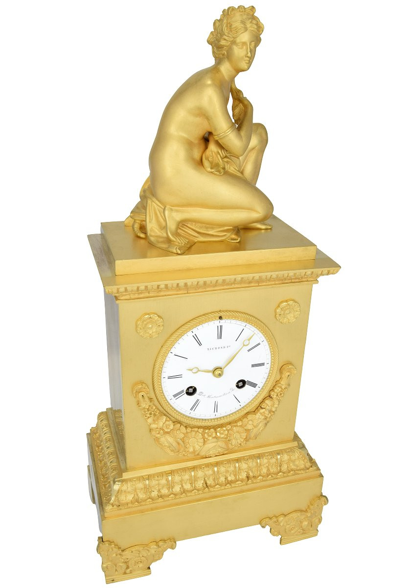 Pendule Vénus Bronzier : RICHOND / Horloger : PONS 1840-photo-4