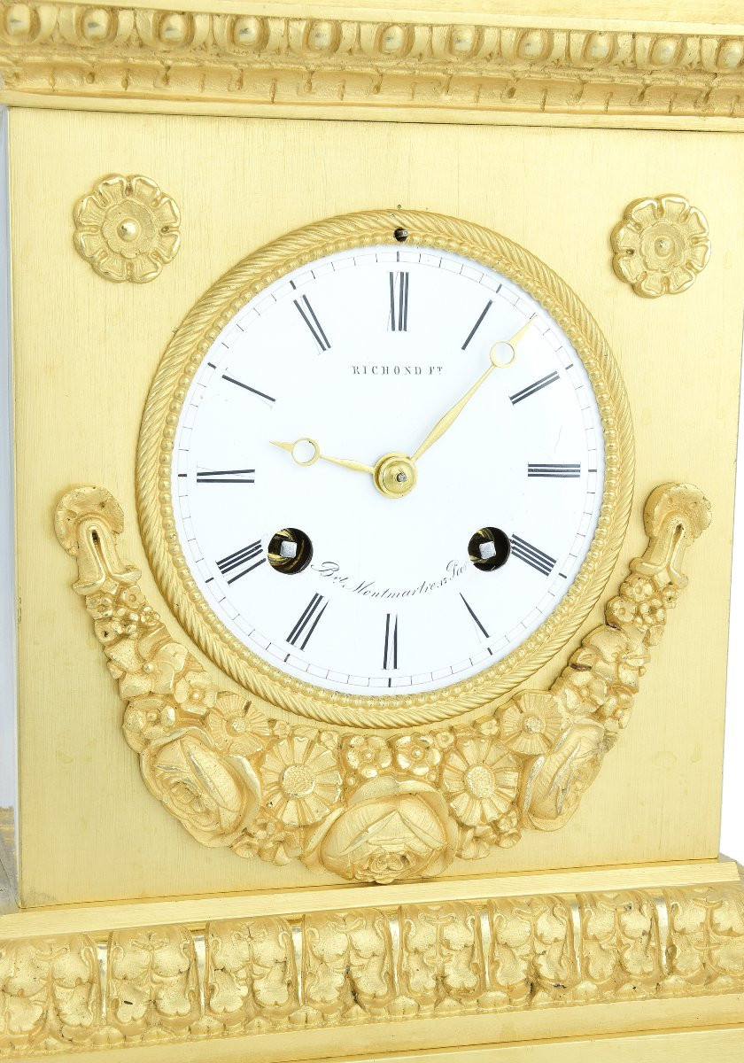 Pendule Vénus Bronzier : RICHOND / Horloger : PONS 1840-photo-3