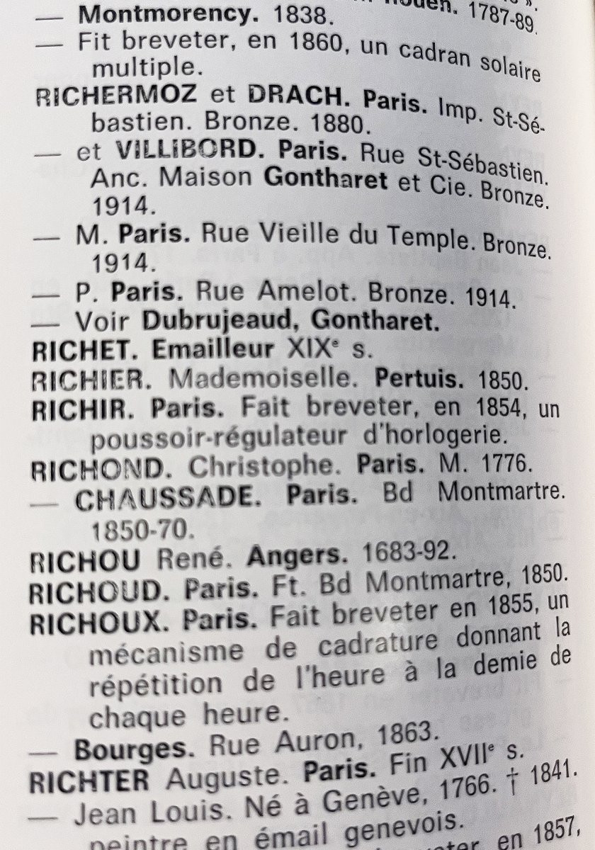 Pendule Vénus Bronzier : RICHOND / Horloger : PONS 1840-photo-6