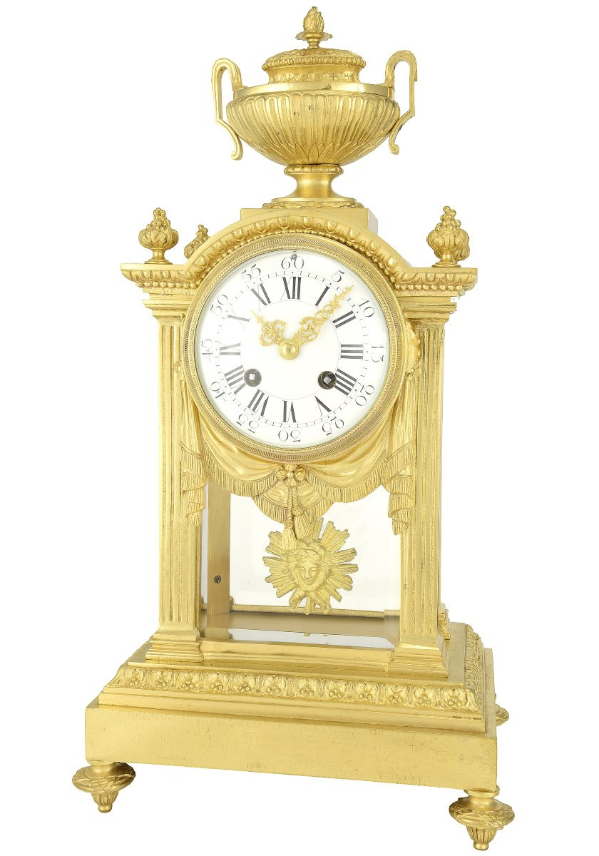  Clock Glass Cage Watchmaker: Japy Frères 1875-photo-2