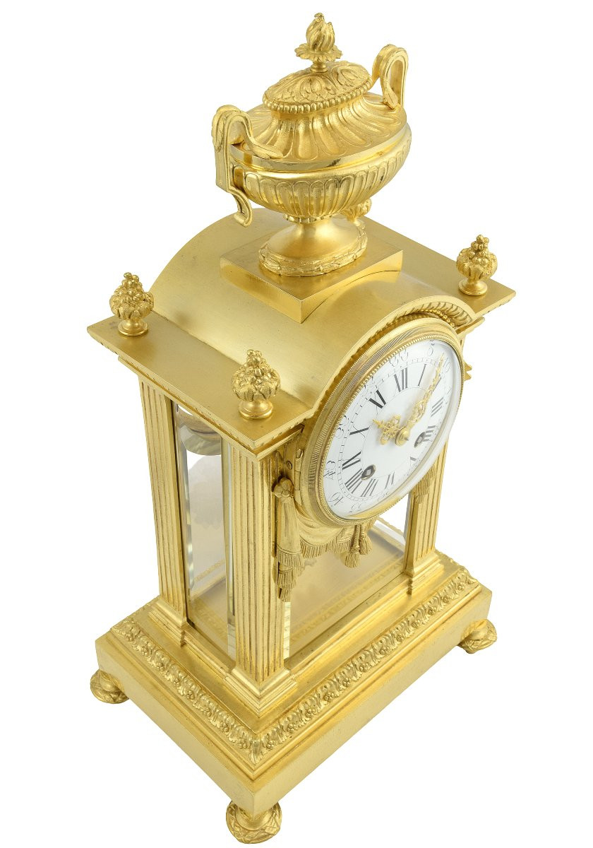  Clock Glass Cage Watchmaker: Japy Frères 1875-photo-4